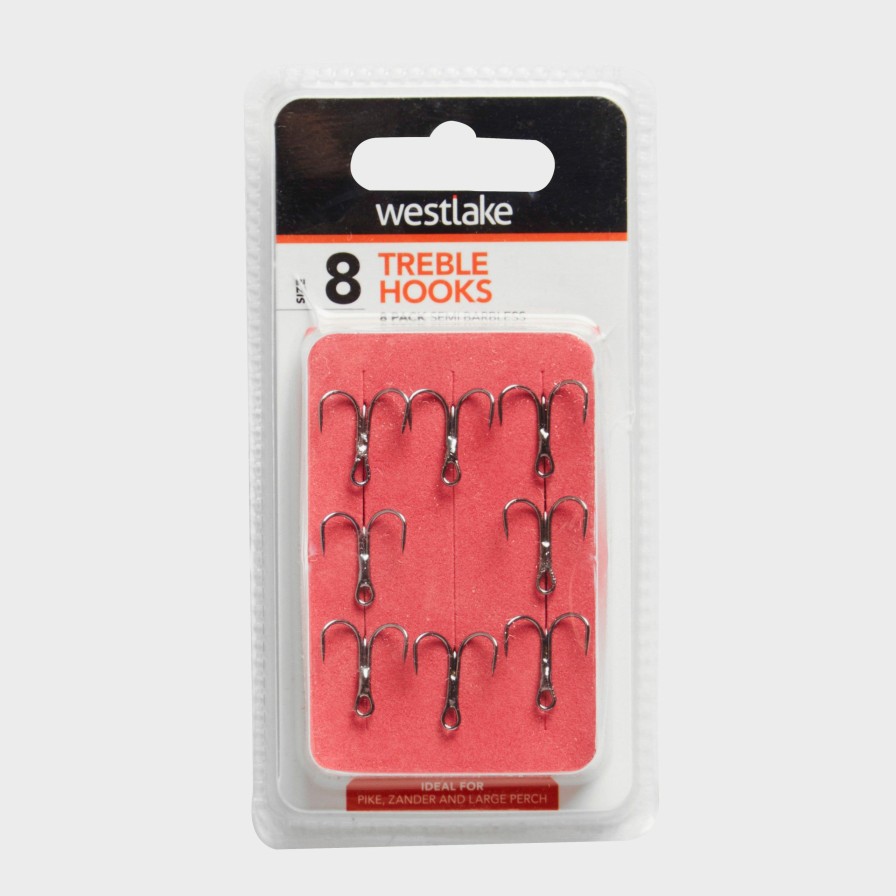 Predator * | Westlake Cut Price Semi-Barbed Treble Hooks (Size 8)