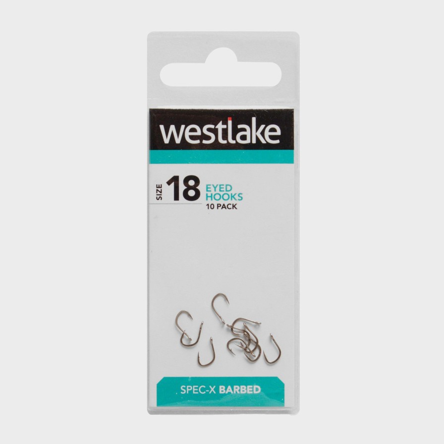 Coarse * | Westlake Typical Style Eyed Barbed Hooks (Size 18)