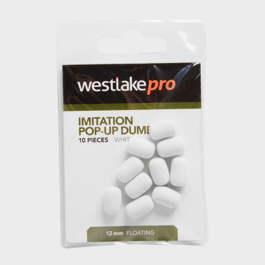 Carp * | Westlake Latest Imitation Popup Dumbell 12Mm White (10Pcs)