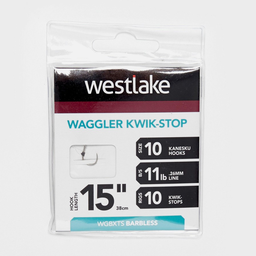 Coarse * | Westlake Unique Waggler Hook With Kwik-Stop (Size 10)