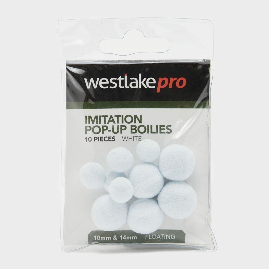 Carp * | Westlake Exclusive Design Imitation Popup Boilie 10-14Mm White (10Pcs)