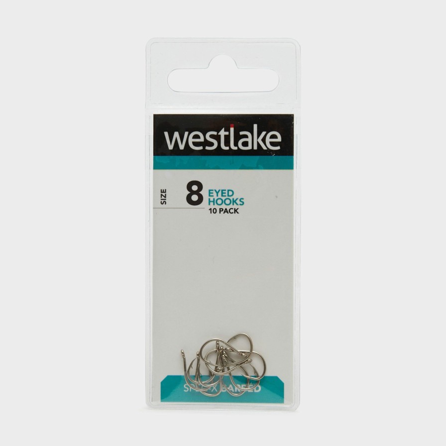 Coarse * | Westlake Bargain Sale Barbed Eyed Hooks (Size 8)