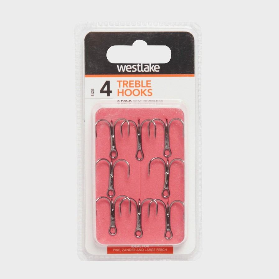 Predator * | Westlake Promotion Semi-Barbed Treble Hooks (Size 4)