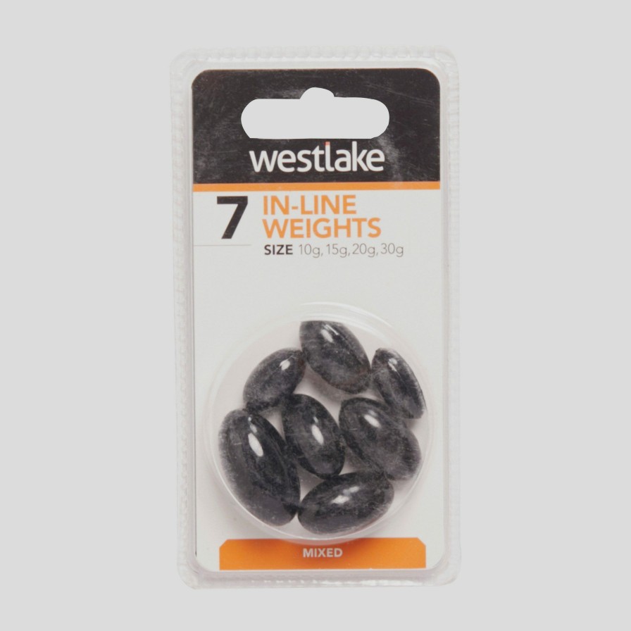 Predator * | Westlake Cut Price Black Inline Weights Mixed