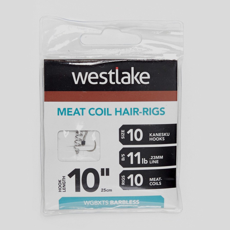 Coarse * | Westlake Limited Edition Meat Coil Hair Rigs 10" Size 10