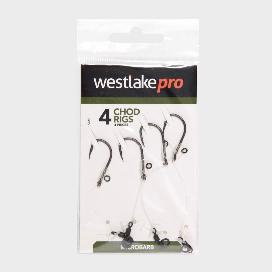 Carp * | Westlake 100% Guarantee Chod Rig Micro-Barbed Size 8 4Pcs