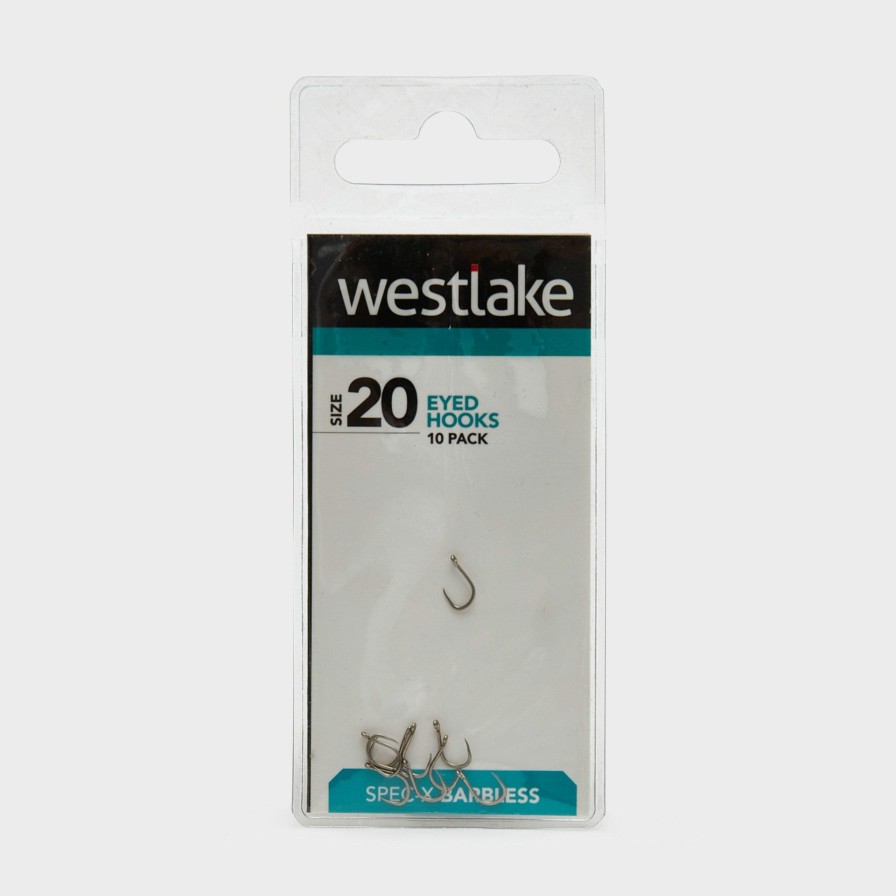 Coarse * | Westlake Best Sale Barbless Eyed Hooks (Size 20)